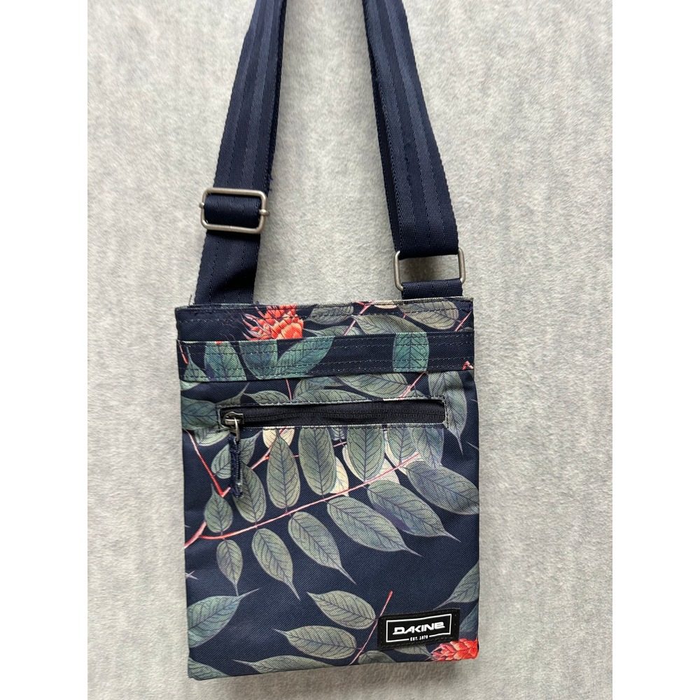 Dakine Jive Crossbody or Shoulder Bag Unisex Navy Botanical Tropical Travel - Picture 6 of 8